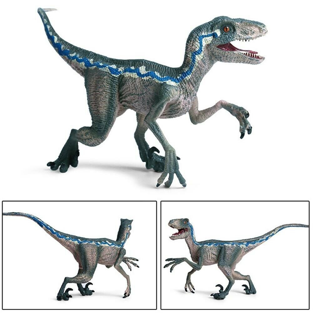 Velociraptor blue dinosaur 